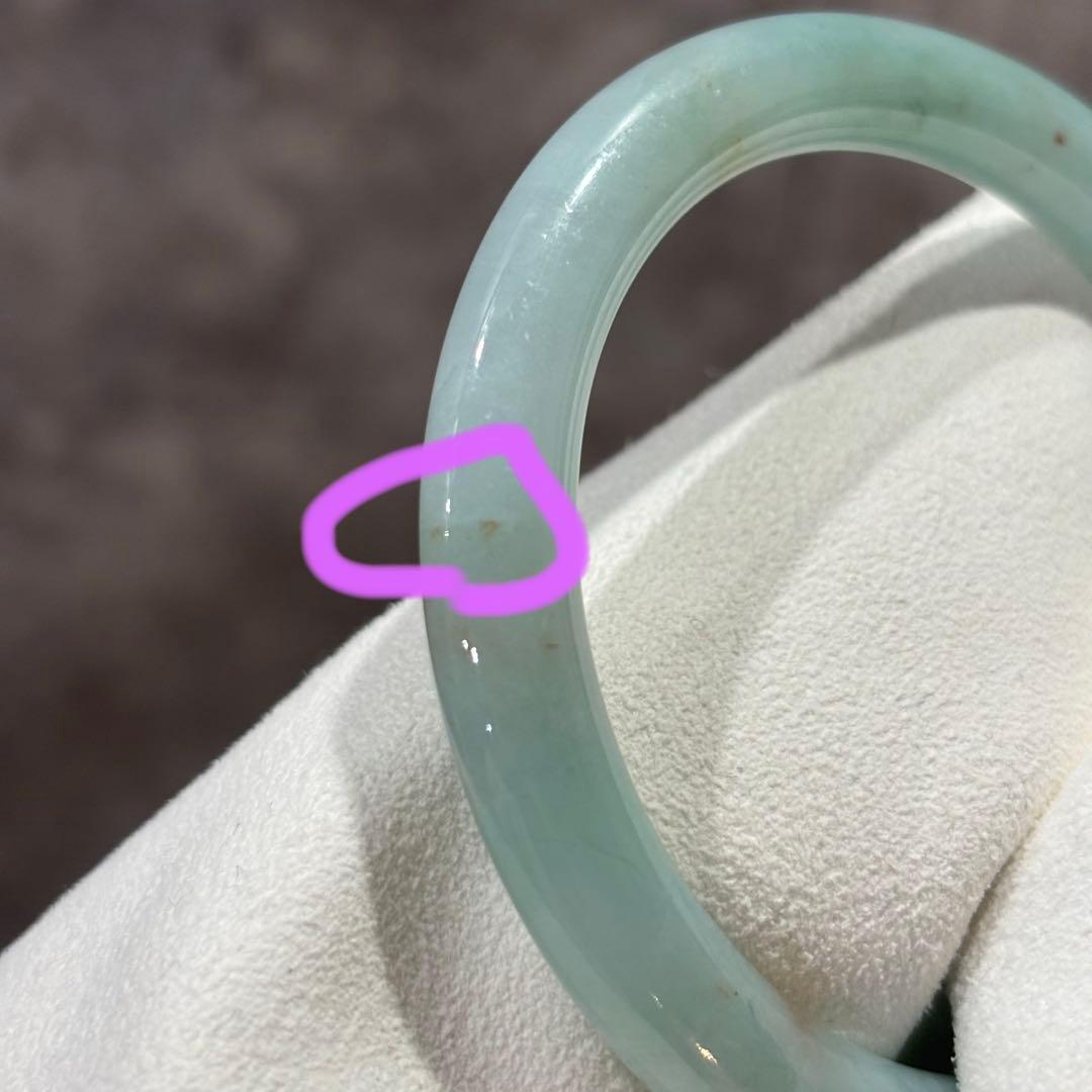 画像追加 ミャンマー産天然本翡翠 A貨 バングル 鑑定書付き