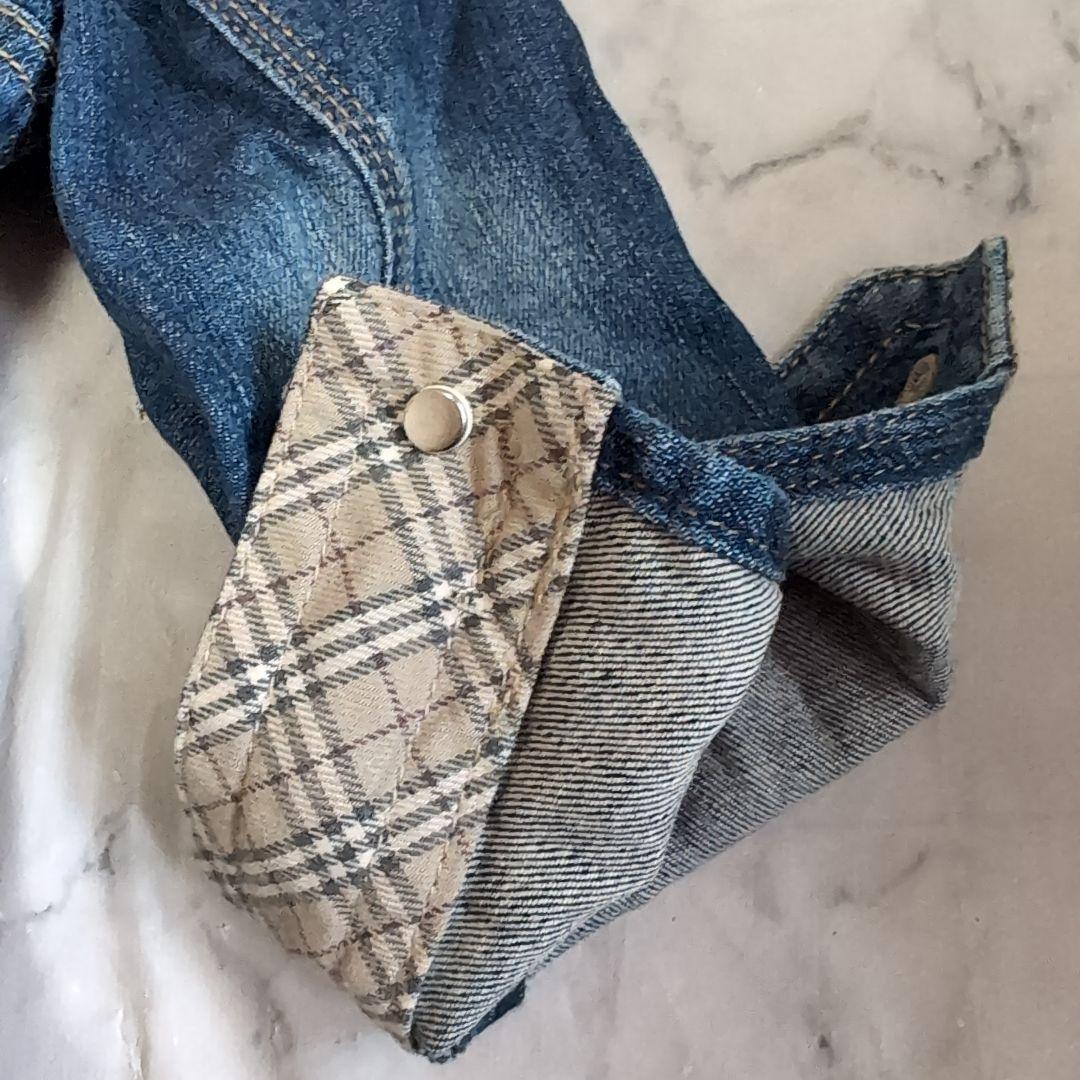 BURBERRY BLUE LABEL✨️デニムワンピース　刺繍　Y2K　36
