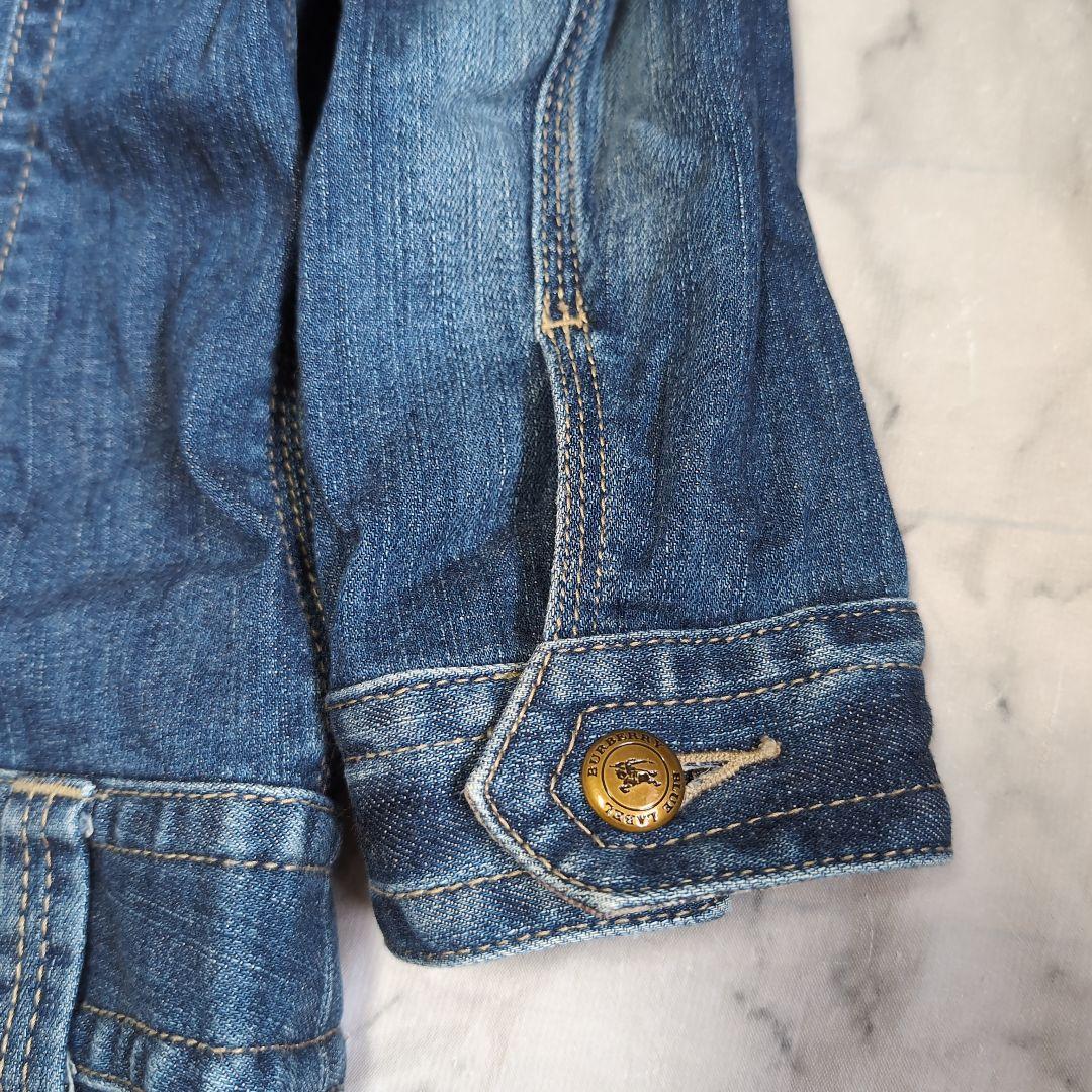 BURBERRY BLUE LABEL✨️デニムワンピース　刺繍　Y2K　36
