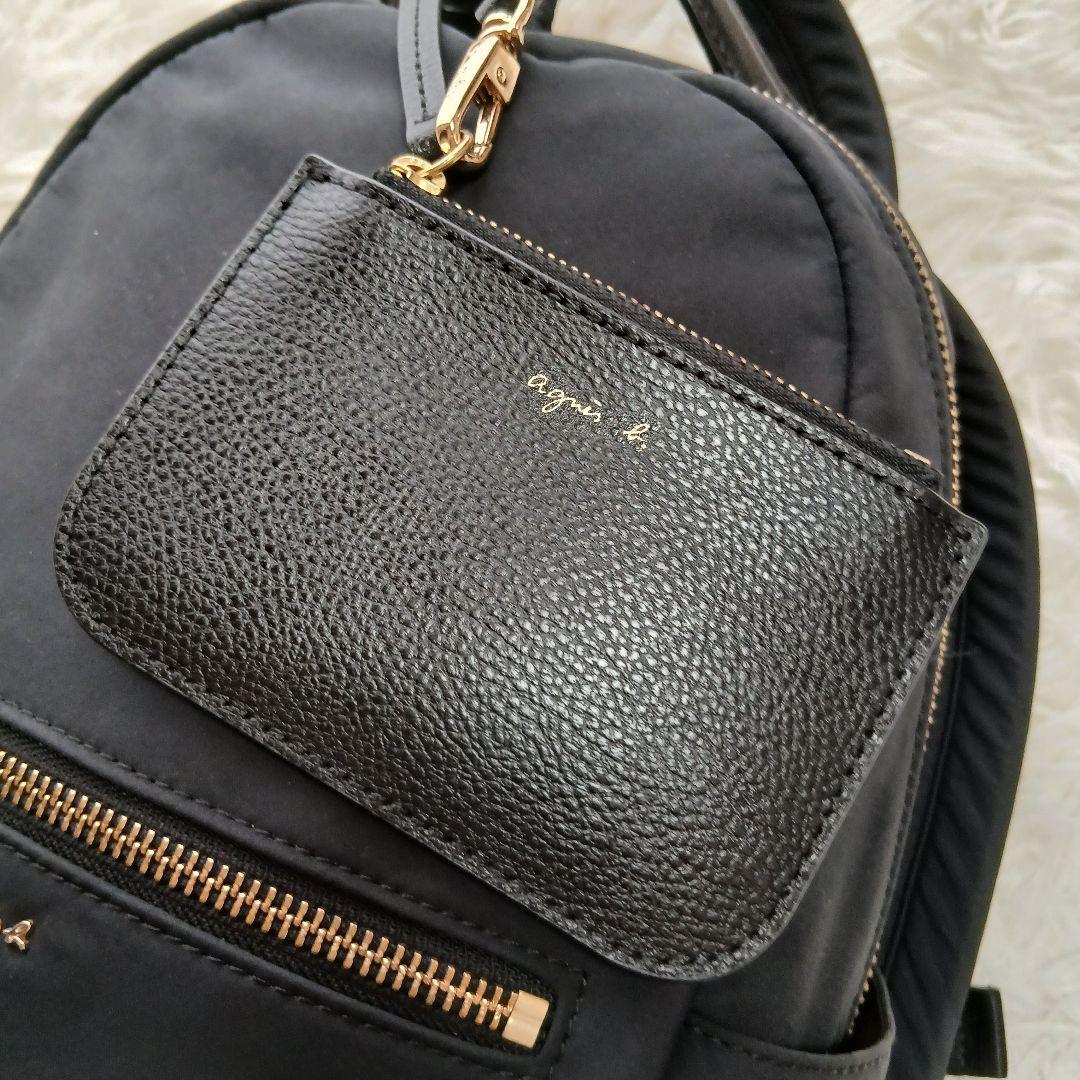 【agnes b.】IS11LZ－03 バックパックミニリュックサック