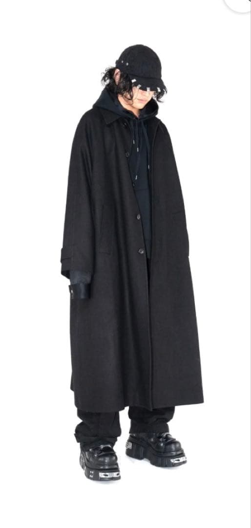 【値下げ】PRY EXTRM-FIT Melton Wool Coat