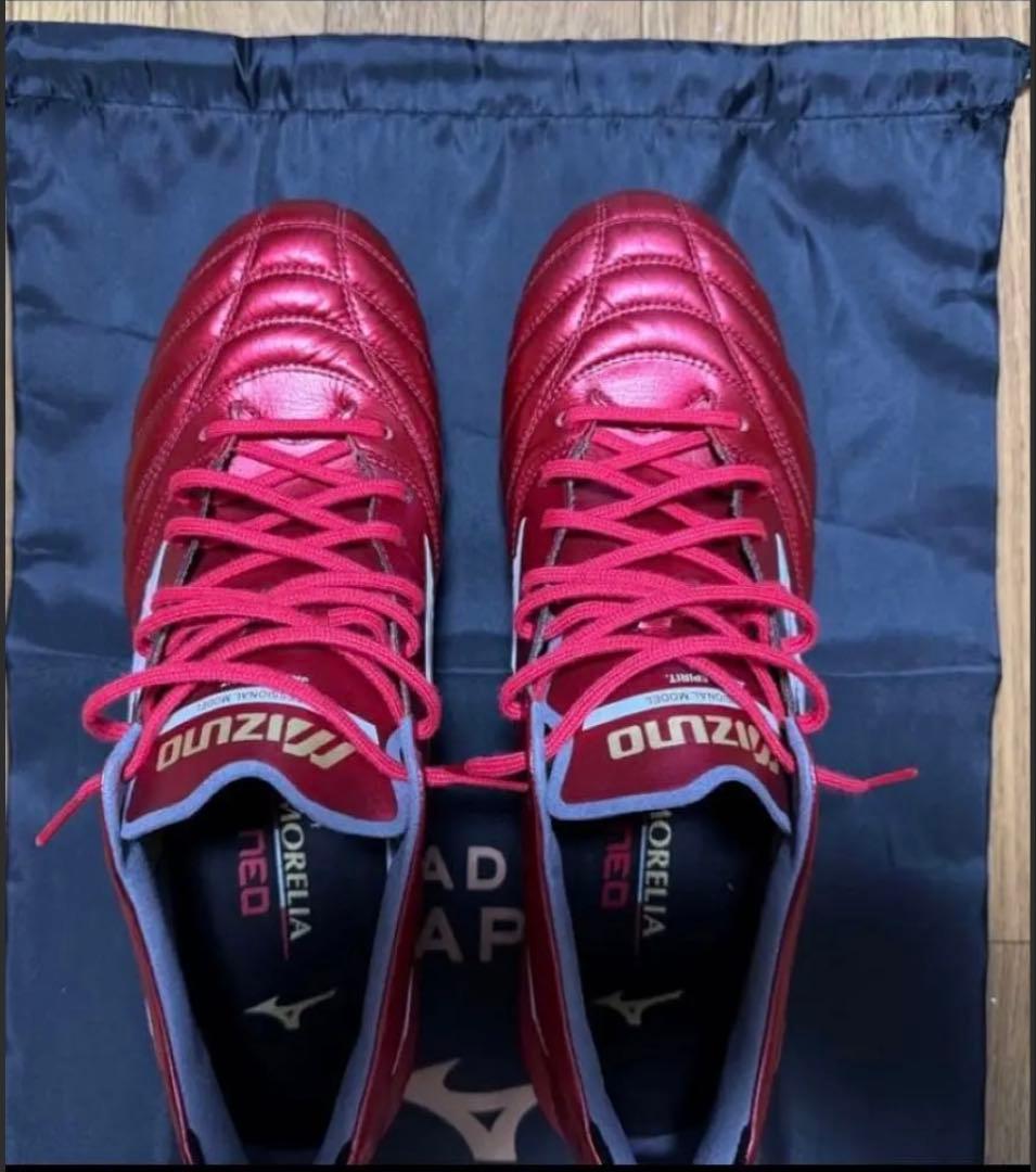 Mizuno Morelia Neo レッド サッカーシューズ