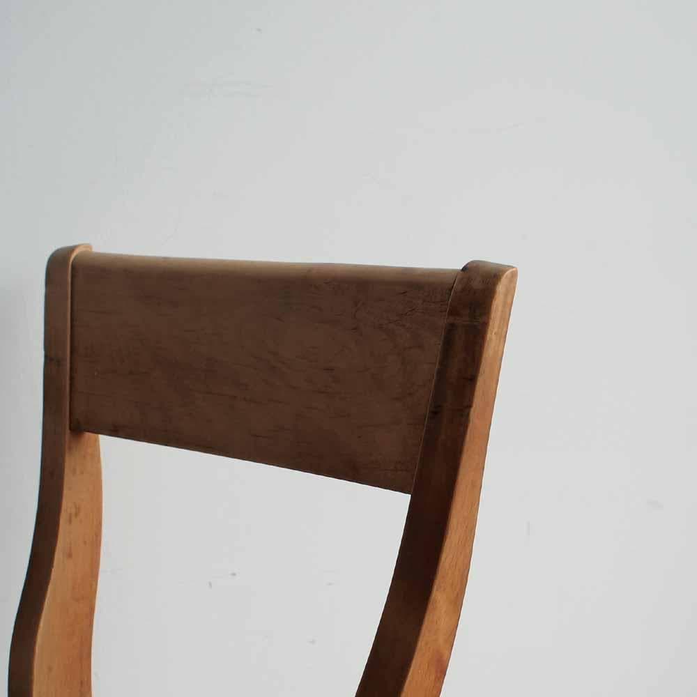 イクスス/ikususu アルダー無垢材 ダイニングチェア B ZR24261