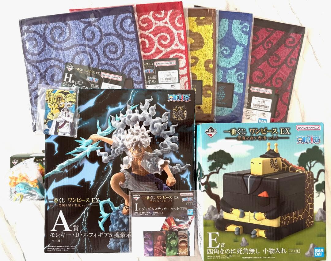 一番くじ ワンピース EX 悪魔を宿す者達 vol.3 A賞 E賞 おまけつき