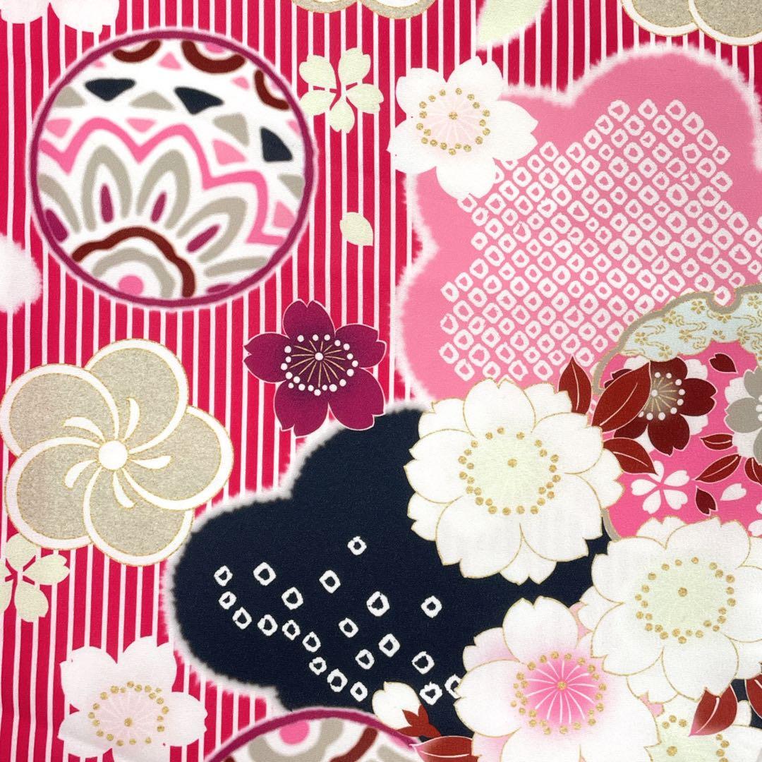 ◎mk-1051　女児　七五三　着物・被布セット　3歳　　11-20