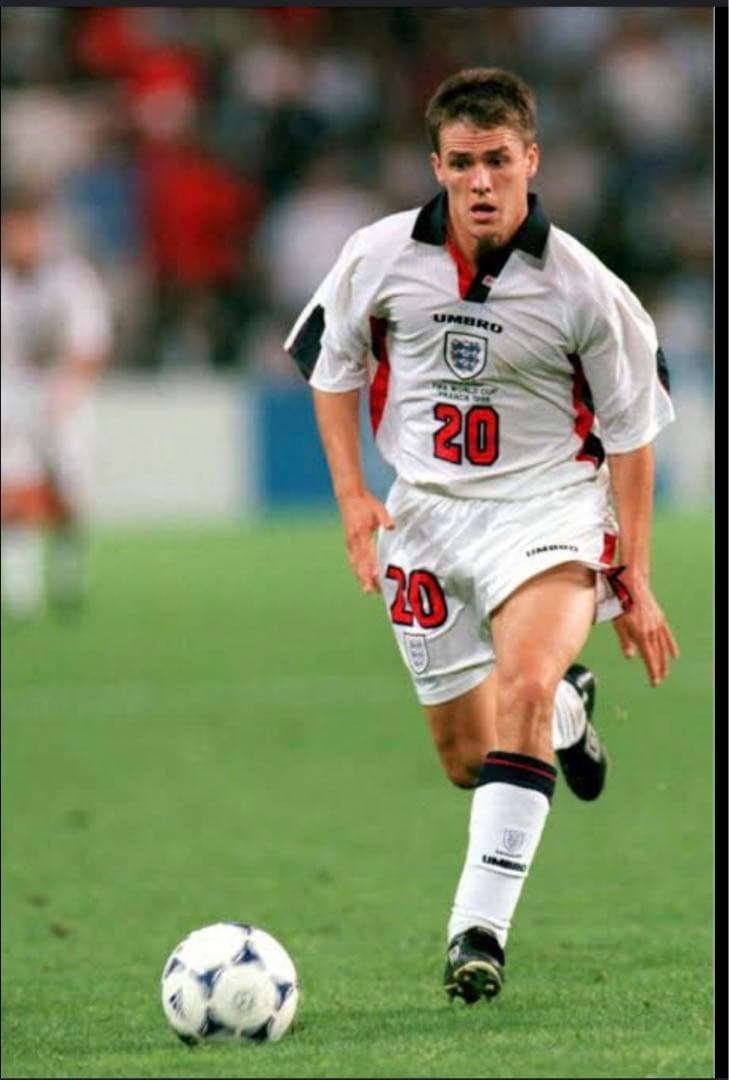 a*r様 イングランド代表98 マイケル・オーウェン フランスワールド杯本