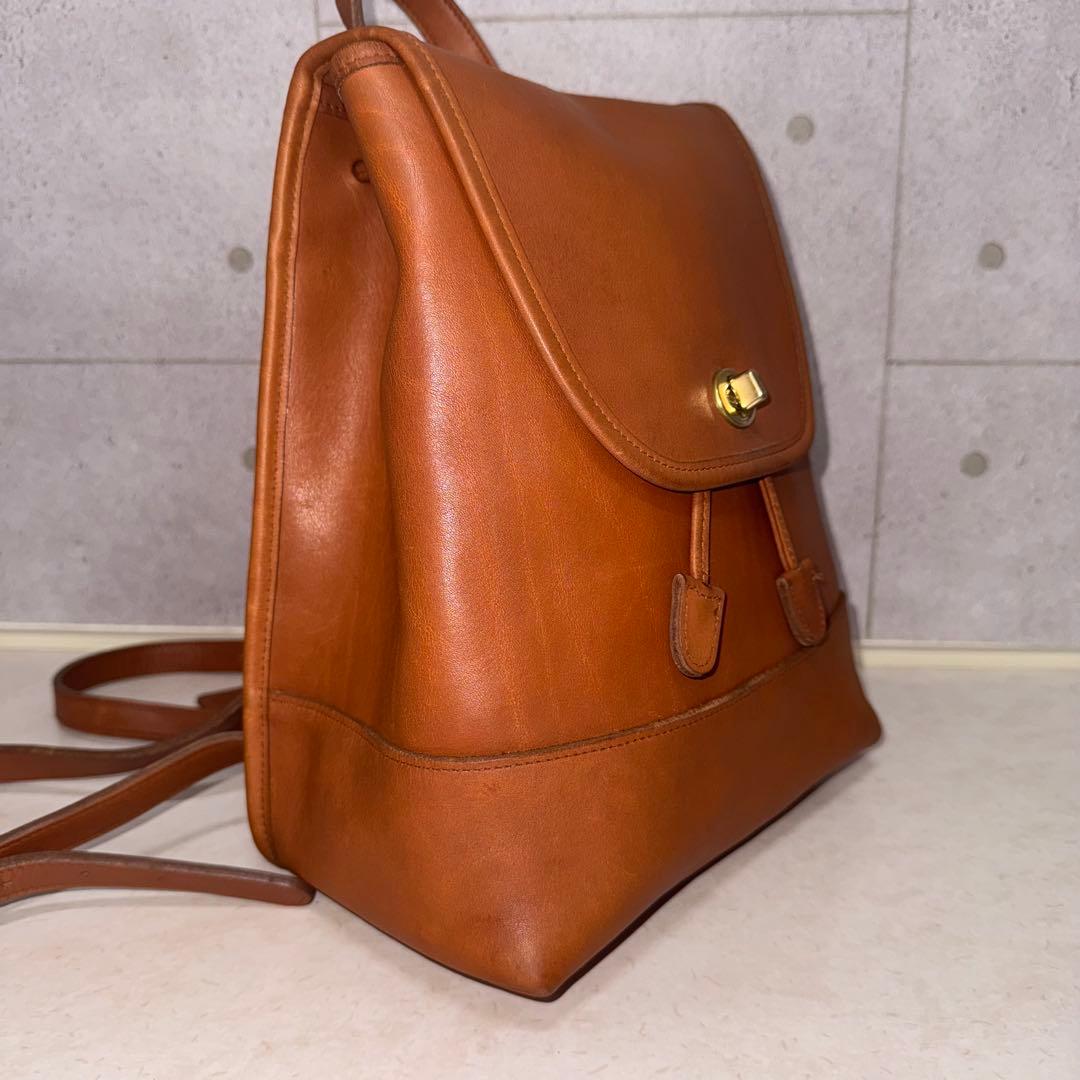 COACH オールドコーチ ターンロック リュックサック 9791 ブラウン