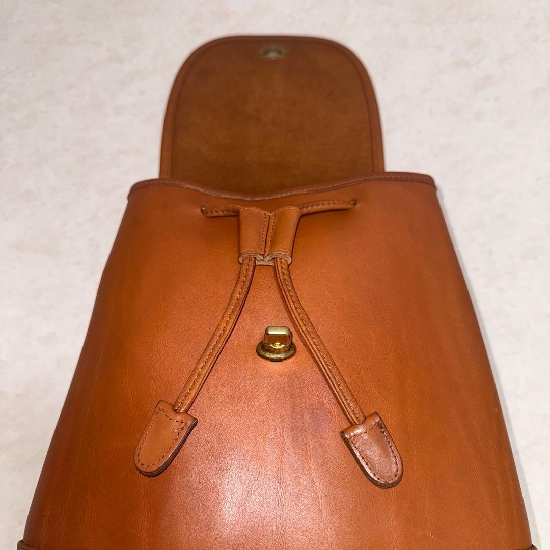 COACH オールドコーチ ターンロック リュックサック 9791 ブラウン