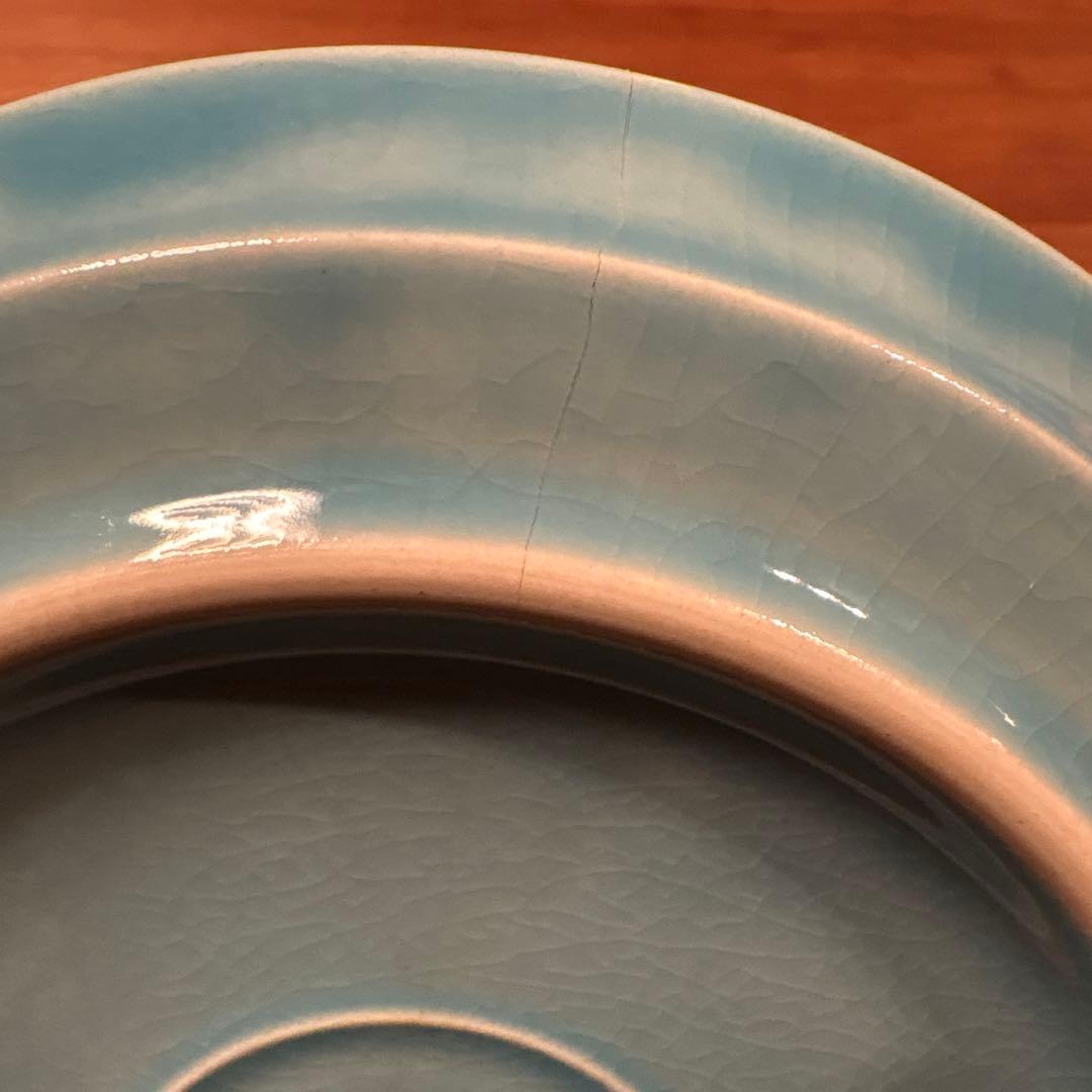 クイストゴー コーディアルパレット ターコイズ 17cm ケーキプレート