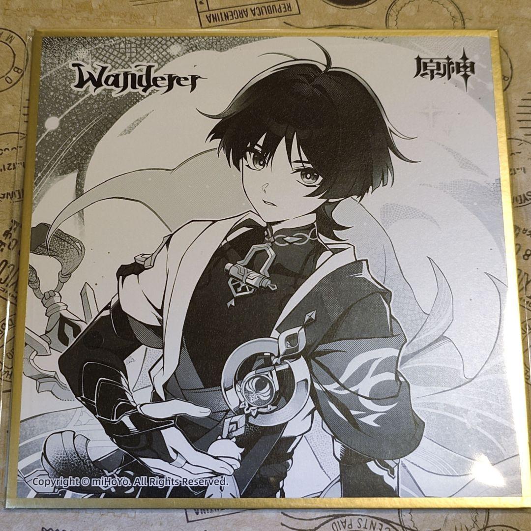 す*で様 原神公式 FES フェス 2026 特典 中国限定 色紙 放浪者 - メルカリ