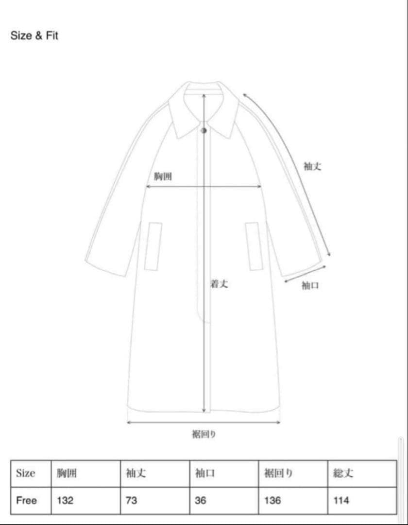 OHOTORO Dublin Coat チャコールグレー