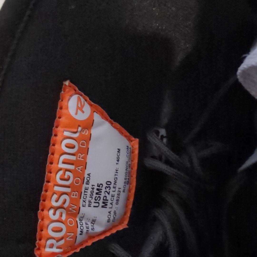 ☆ROSSIGNOL スノーボードブーツ ブラック ダイヤル式 23cm☆ - メルカリ