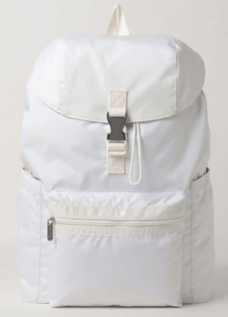 レスポートサック 神崎恵 ホワイト リュック バックパック