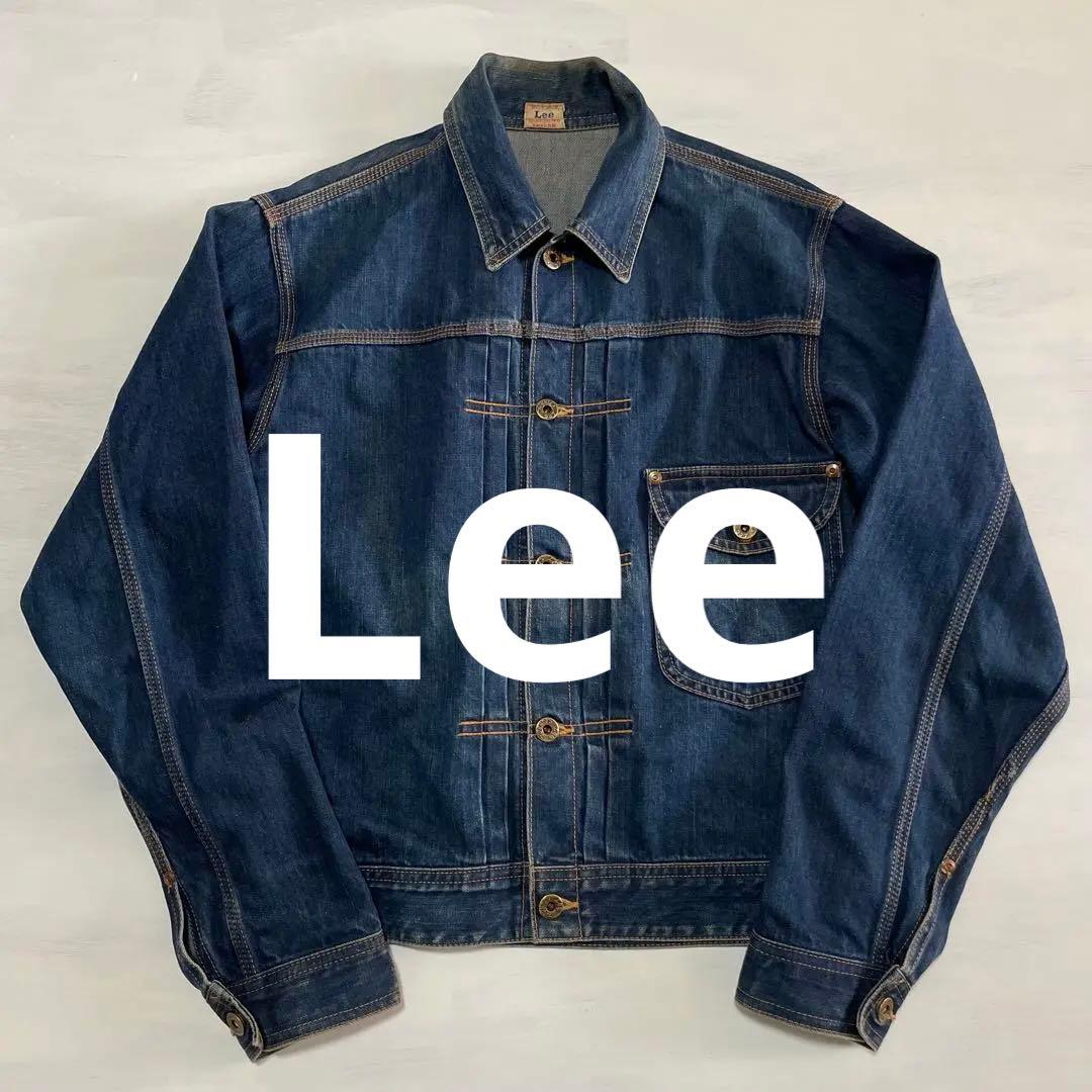 レア 白タグ 濃紺 Lee 復刻1st デニムジャケット 1011 cowboy - メルカリ
