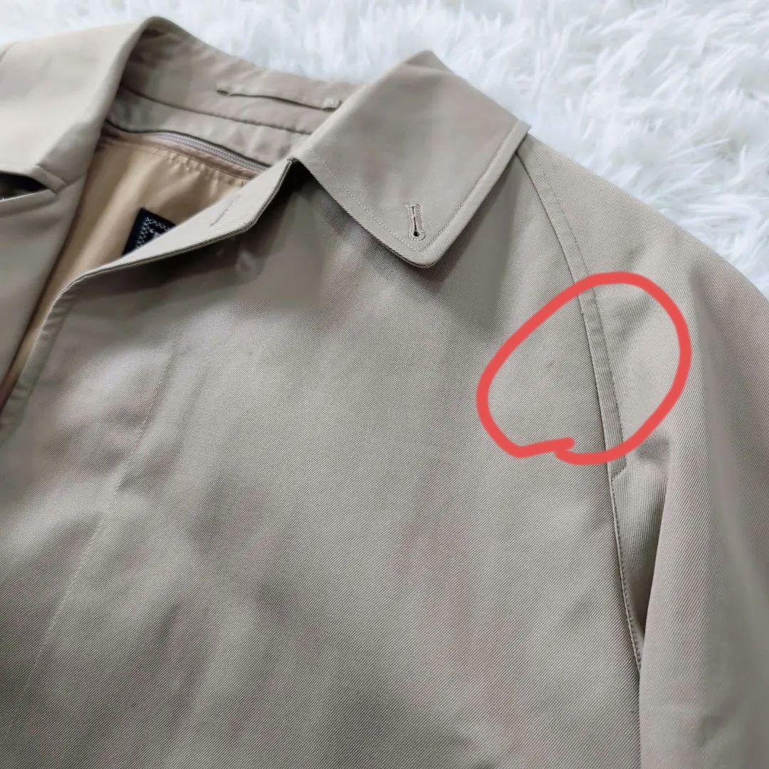 【ライナー】Burberry's　ノバチェック　ステンカラーコート　ベージュ　M