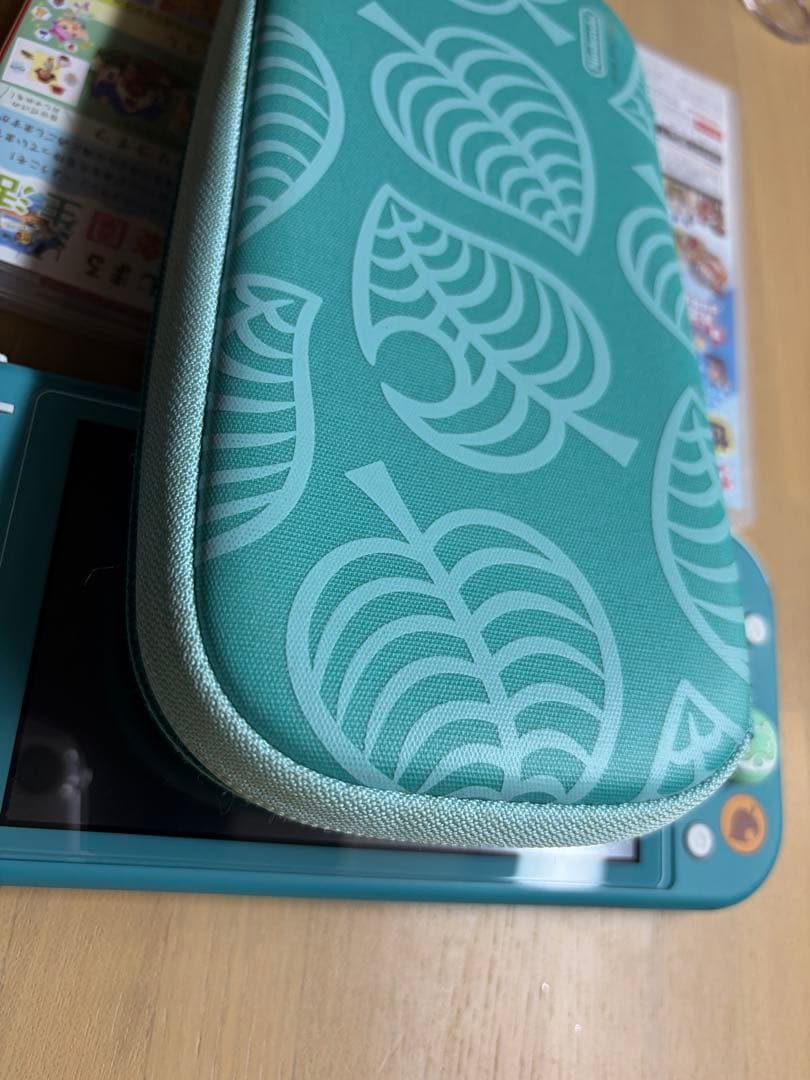 Nintendo Switch Light ケース、あつ森、もも鉄ソフト付き