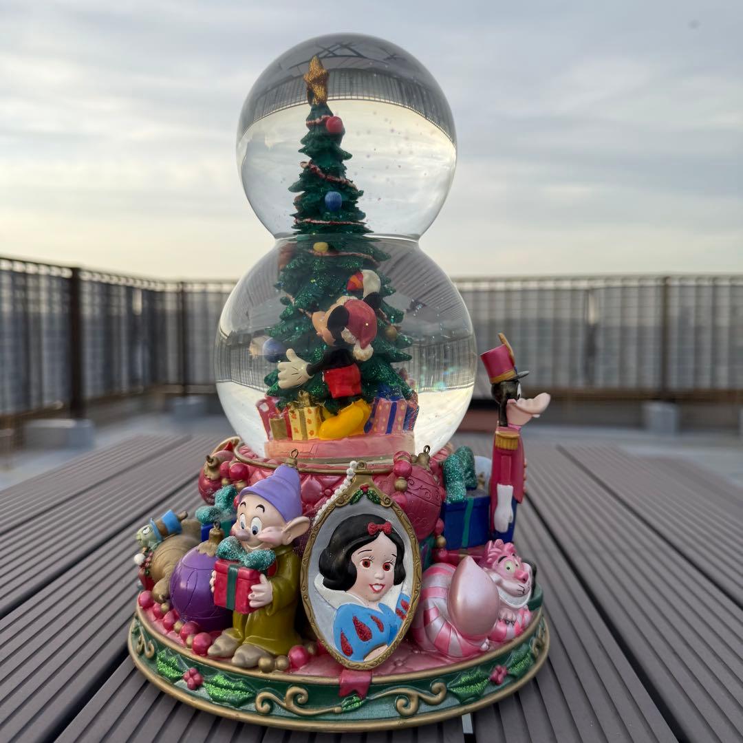 ディズニーミッキーピノキオ白雪姫ダンボアリス スノー グローブ