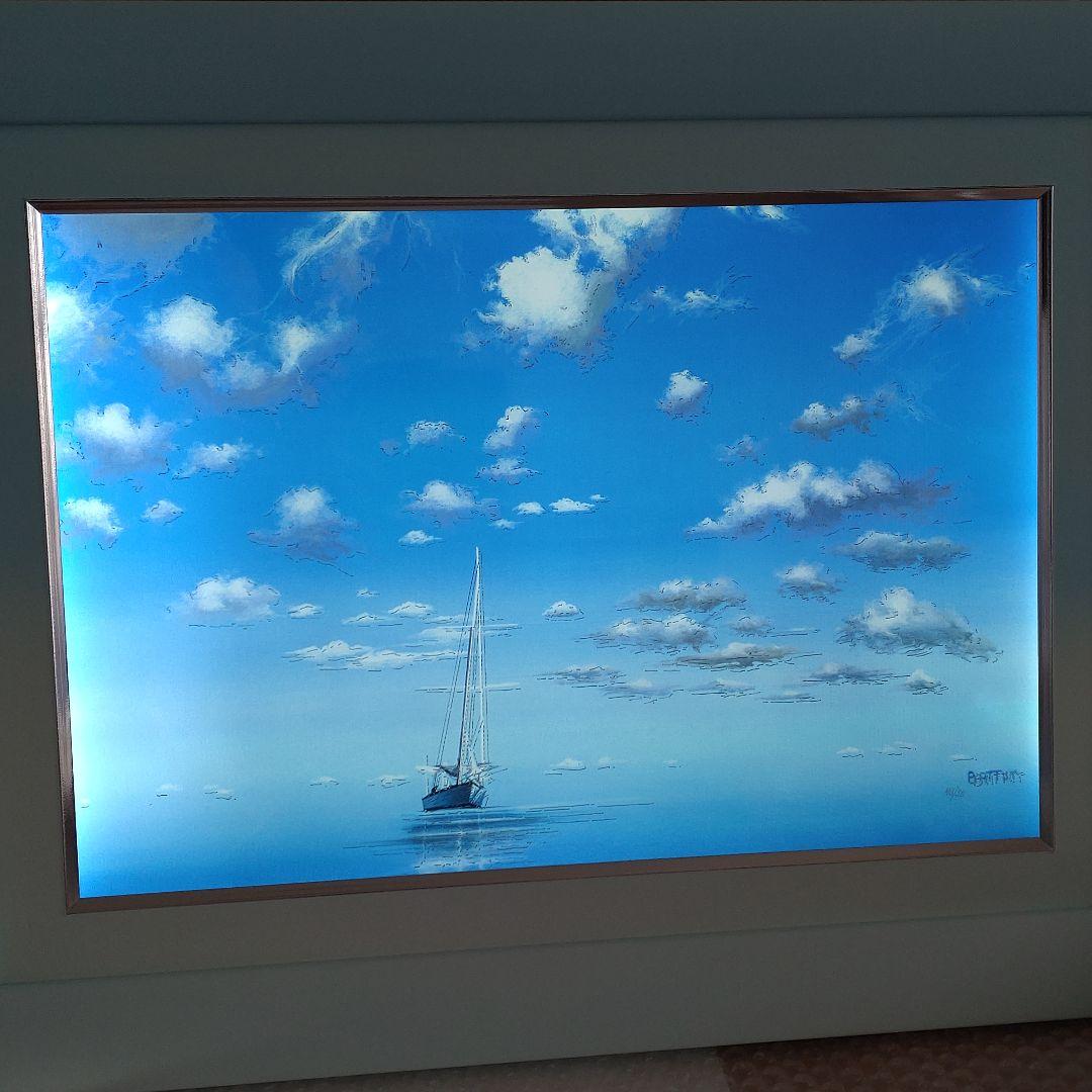 作品証明書あり】ミッシェル・バテュ 青い輝き - メルカリ