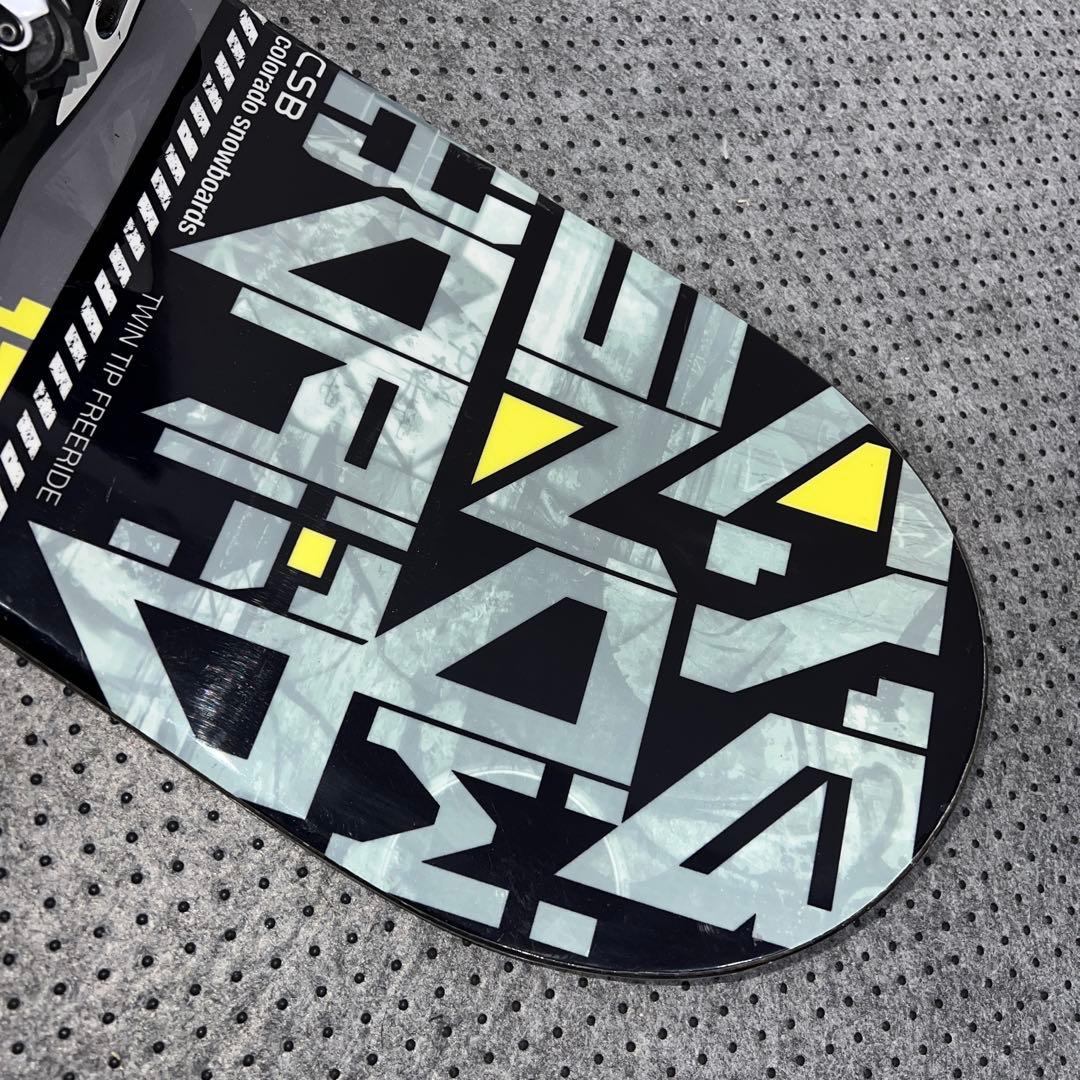 数回使用 キッズスノーボード CSB 120cm×バイン×ダイヤルブー