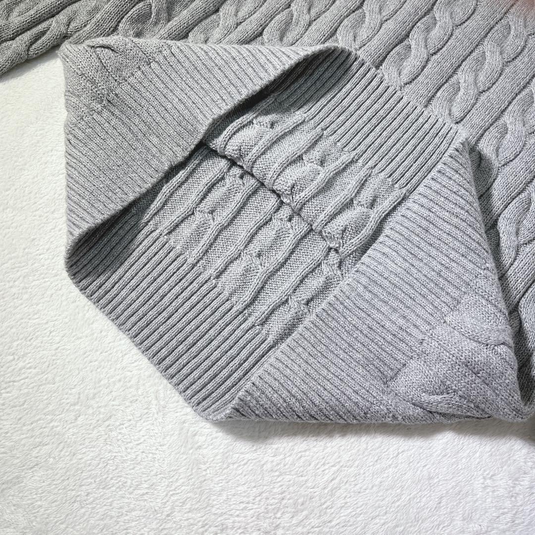 極美品 ポロラルフローレン ニット ケーブル 《M》 現行タグ セーター