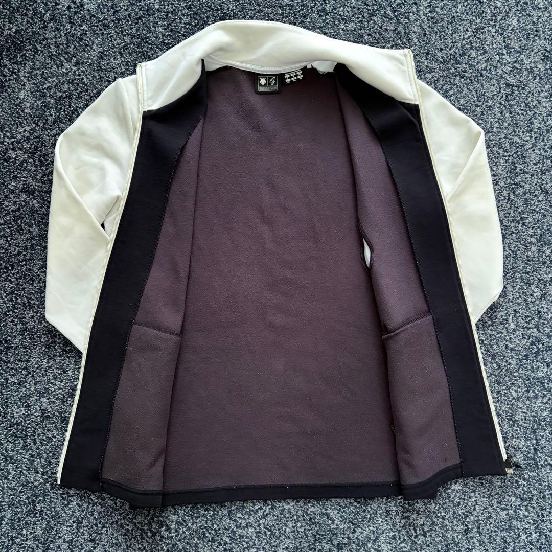 デサントゴルフ　裏起毛　ジャケット　ブルゾン　アウター　ゴルフウェア　サイズO