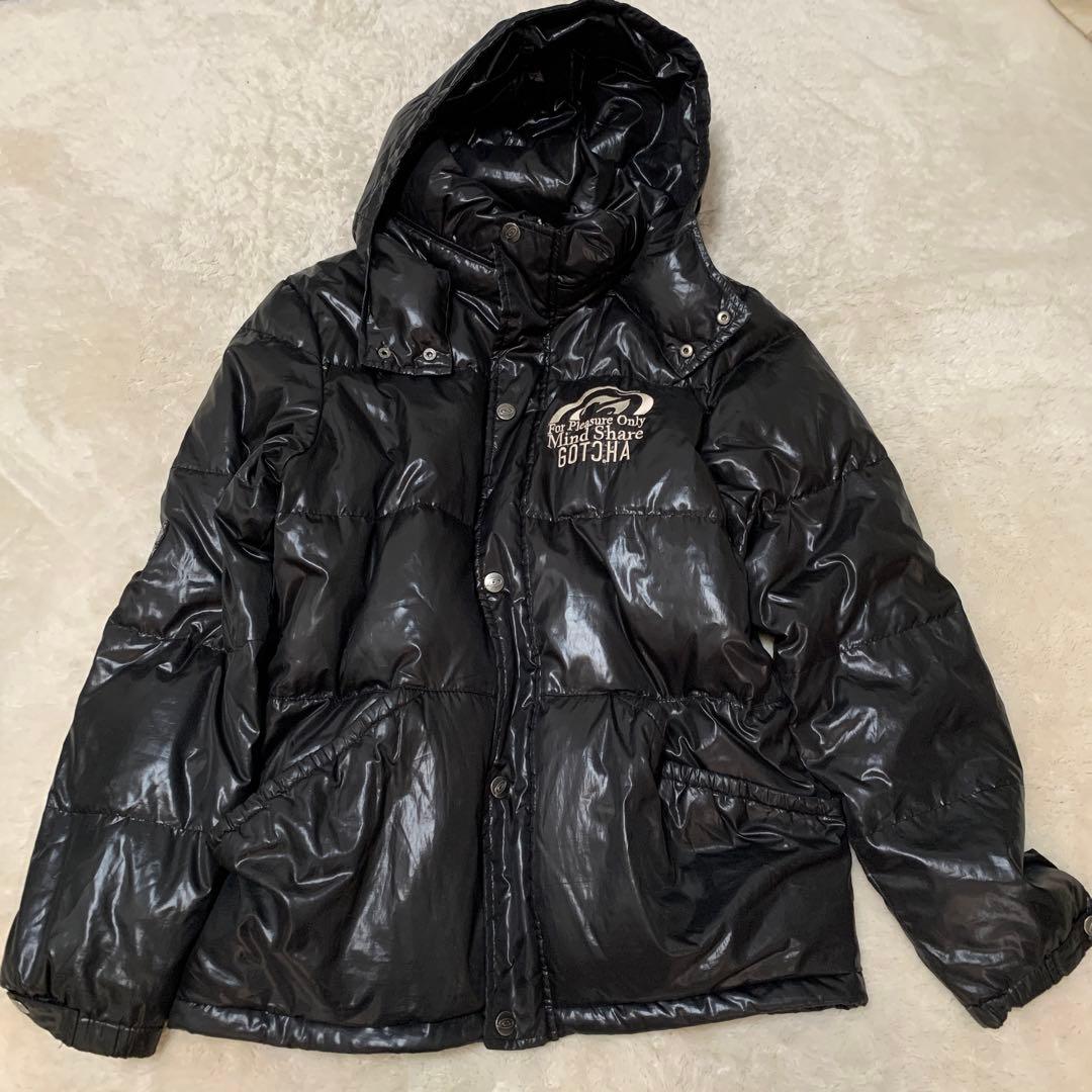 GOTCHA ガッチャ ダウンジャケット 黒メンズ Lサイズ - メルカリ