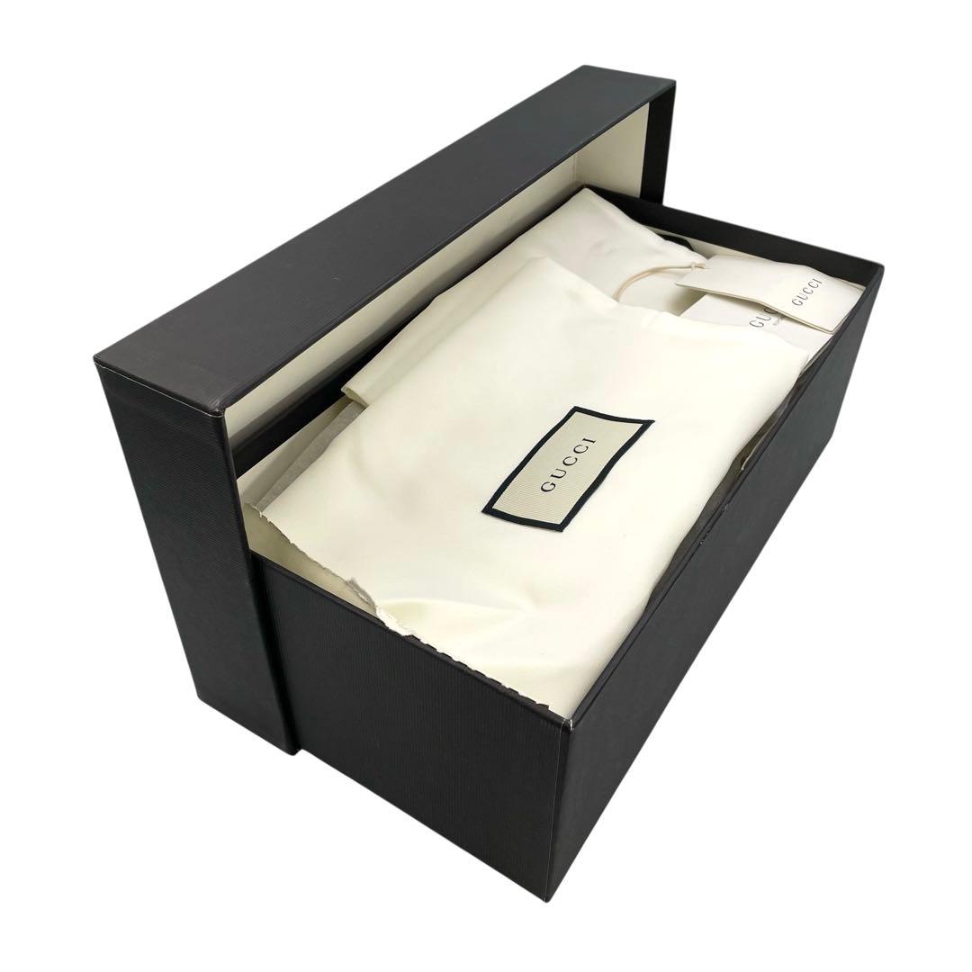 《超美品》グッチ ホースビット プリンスタウン レザー 黒系 38 付属あり