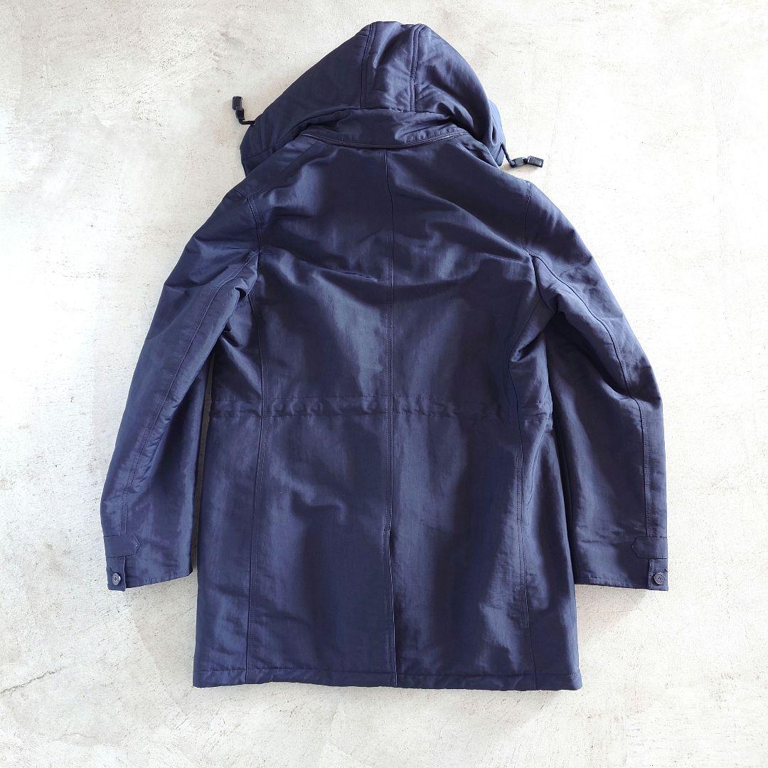 ジャンカルロロッシ　イタリア製　中綿　ボンディングモッズコート フードコート