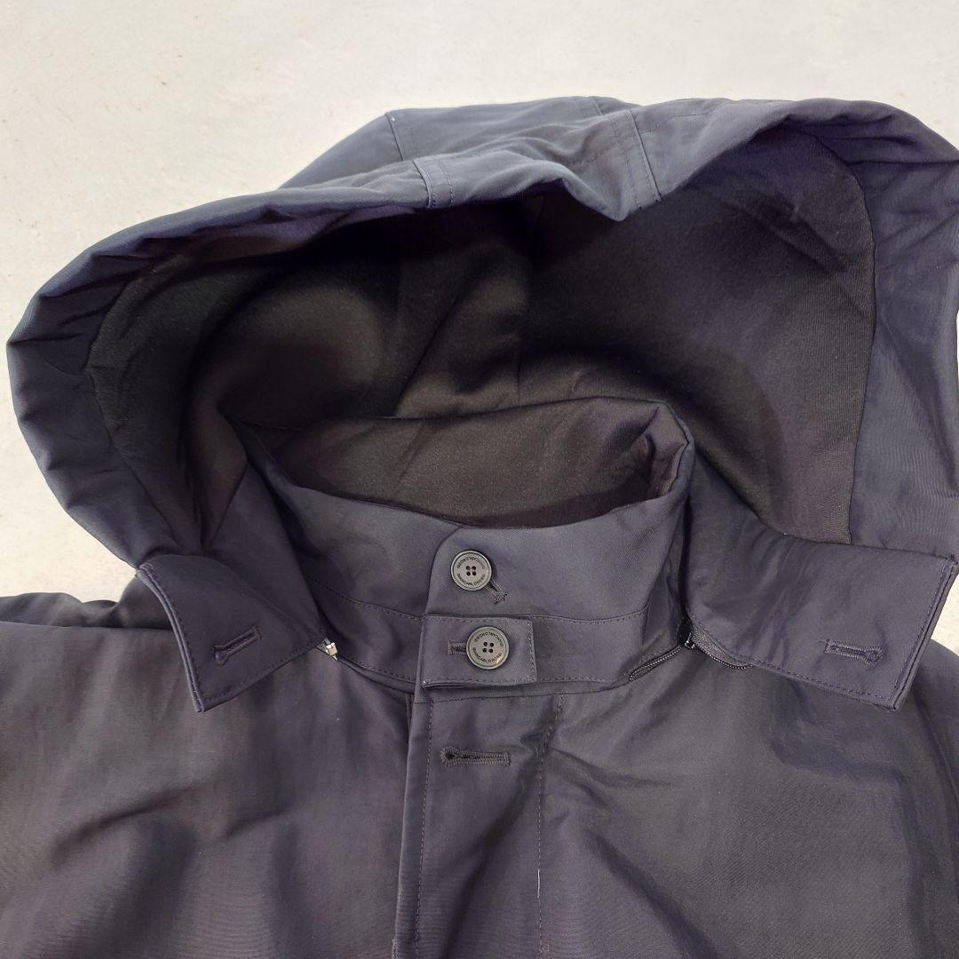ジャンカルロロッシ　イタリア製　中綿　ボンディングモッズコート フードコート