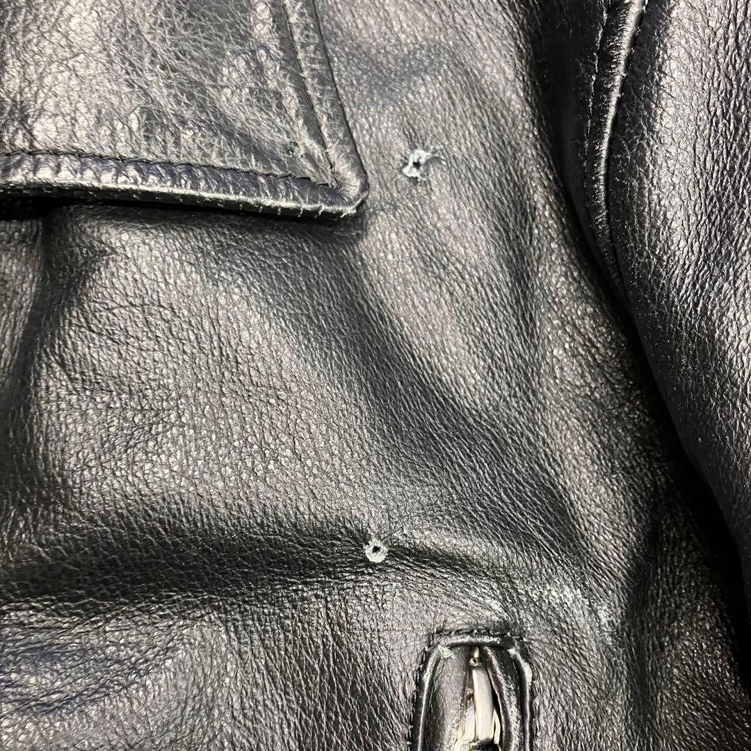 90s Freedom レザーダブルライダースジャケット 水牛革 VINTAGE