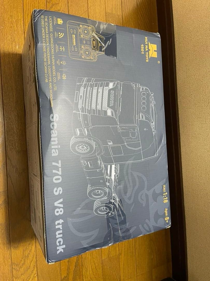 1/18 HUINA 770S Scania スカニアRC トレーラーセット