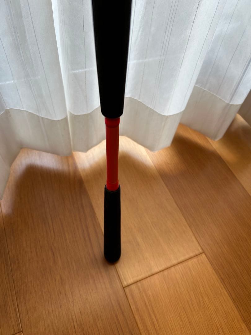 【美品】【ジャンク品】￼釣竿　底もの用￼赤いスピニングロッド