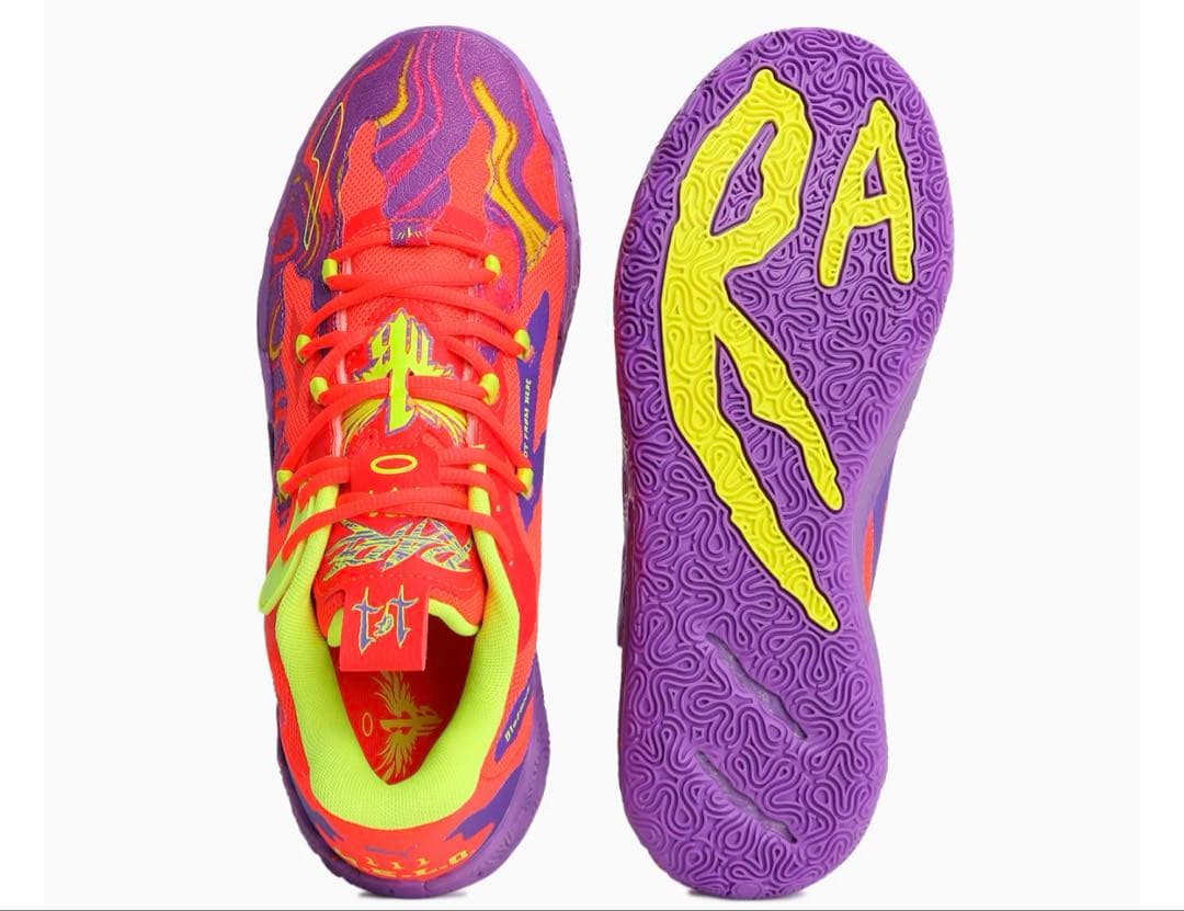 新品 PUMA MB.03 LO LAVA ラメロボール 27.5cm