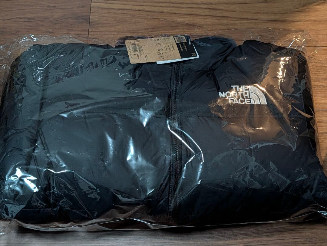 M　ノースフェイス　ヌプシジャケット　ND92555　黒　K　ブラック