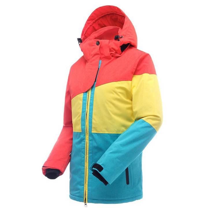 レディース 新品 スノーボードウェア ジャケット BURTON風 赤 Mサイズ