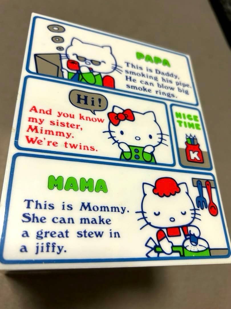 サンリオ ハローキティ 昭和レトロ 1976年製 ミニチェスト 希少