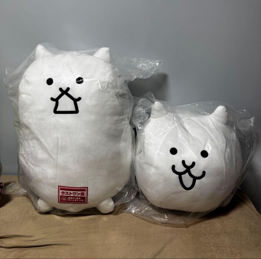 一番くじ にゃんこ大戦争 ラストワン賞 ぬいぐるみ タンクネコ B賞