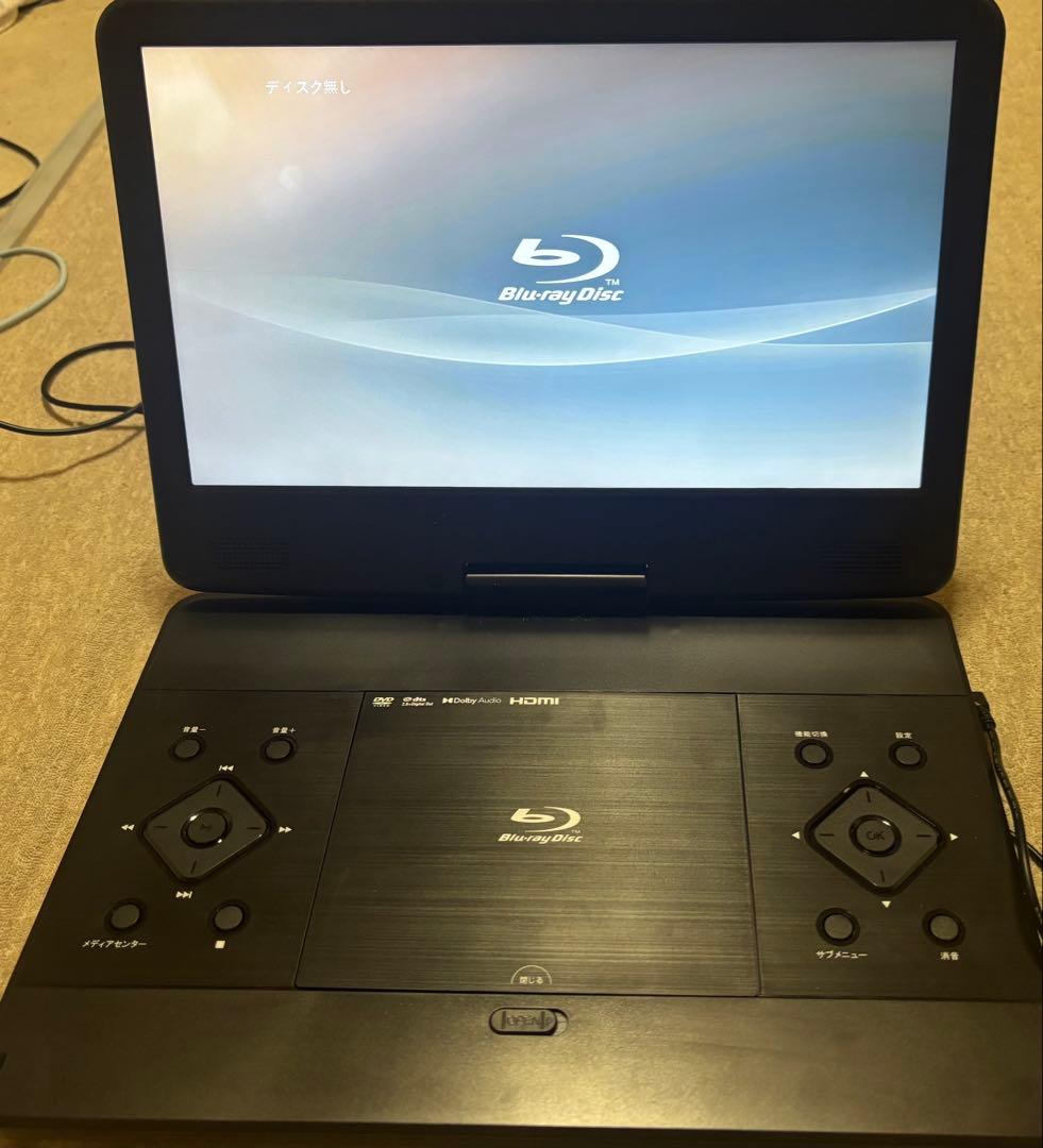 14インチ ブルーレイ ポータブルプレイヤー 14PB Superbe