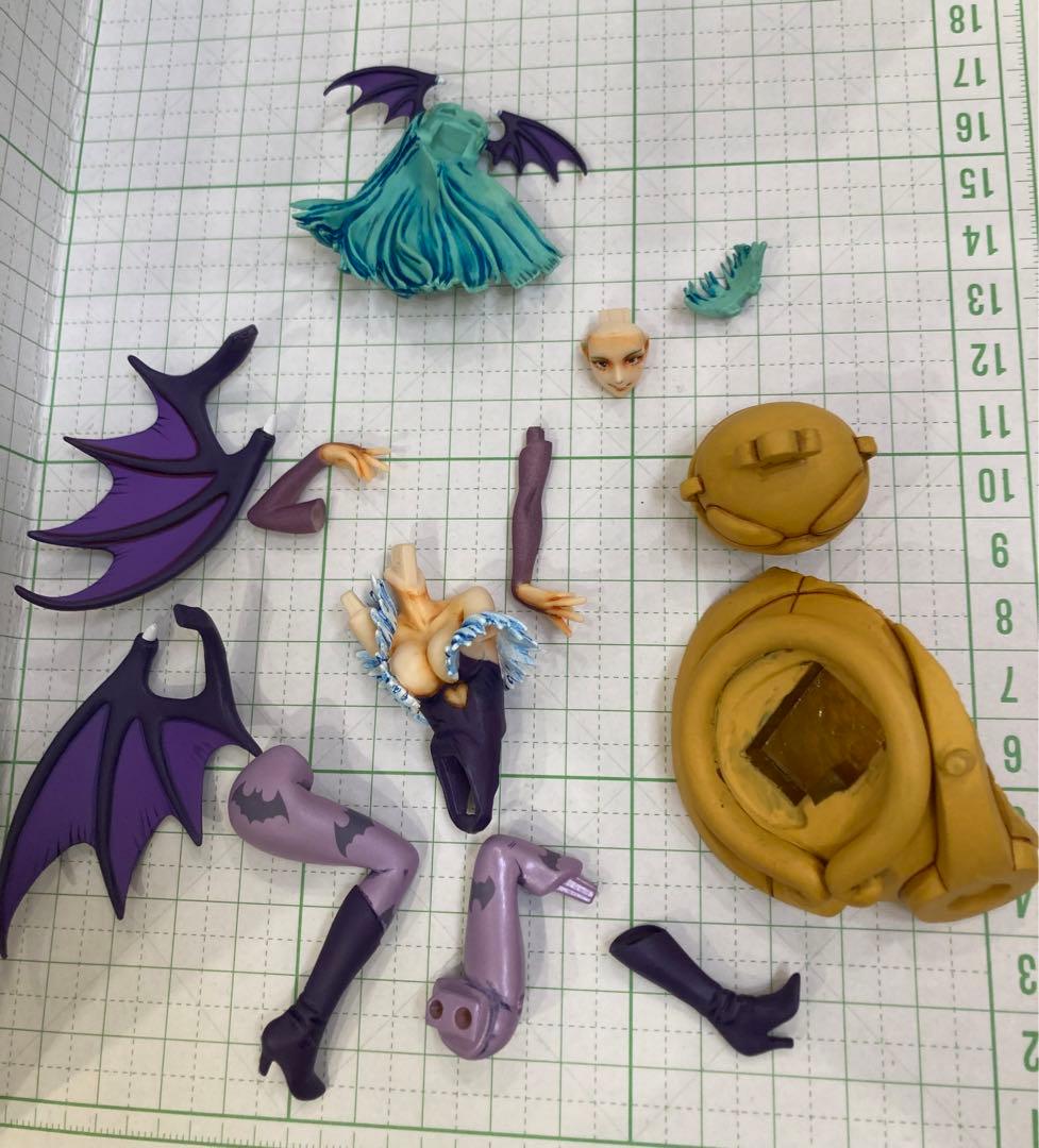 リペイント モリガン ヴァンパイア 格ゲー ガチャ フィギュア ナムコクロス B