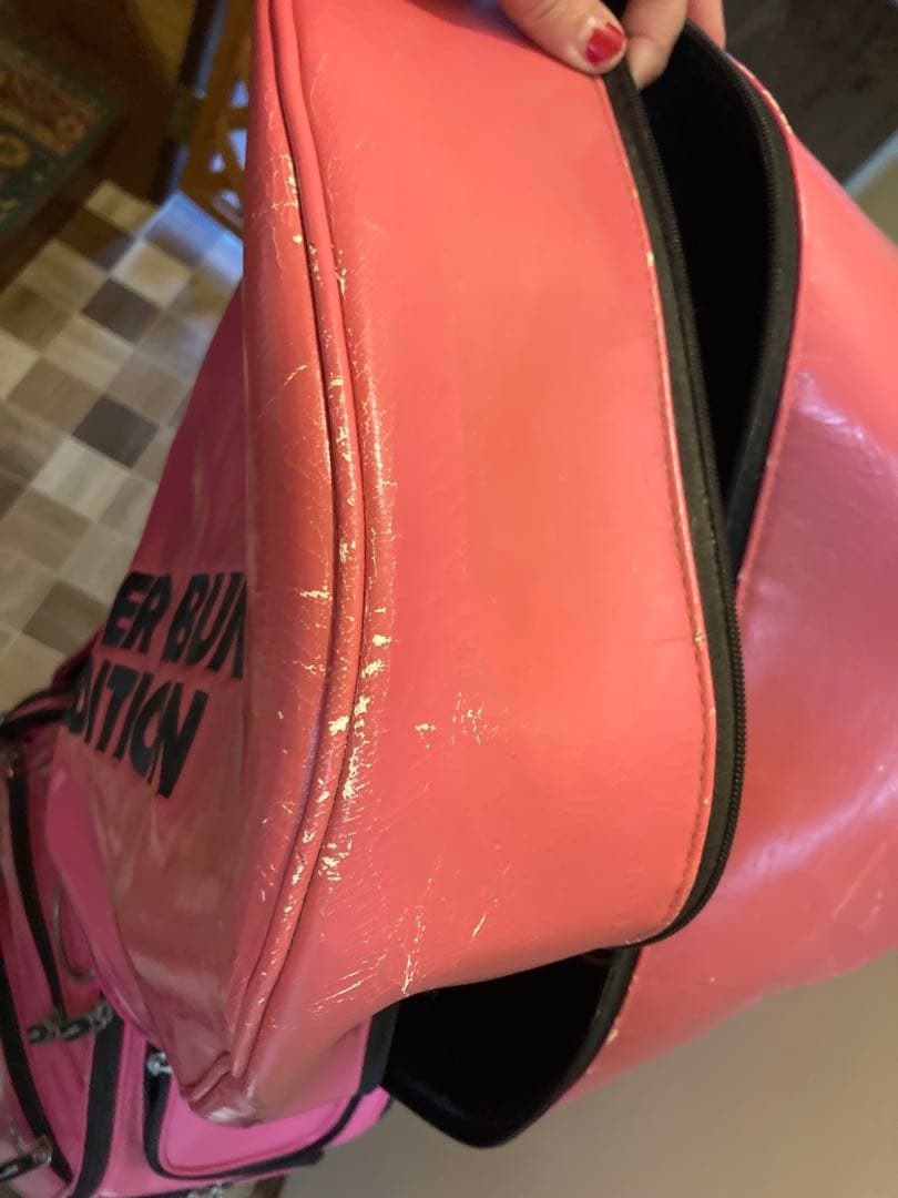 MASTER BUNNY EDITION ゴルフバッグ ピンク