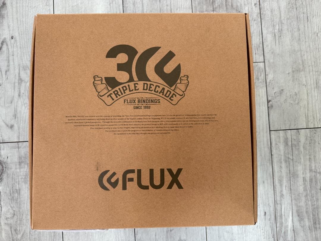 FLUX　GT-LTD　ビンディング　Lサイズ 　木目調　美品　フラックス