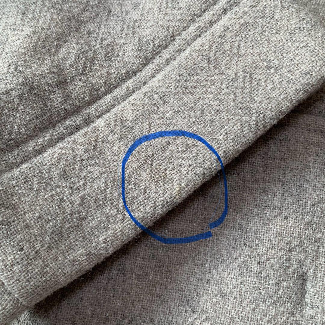 北欧暮らしの道具店　柔らかシルエットのノーカラーコート