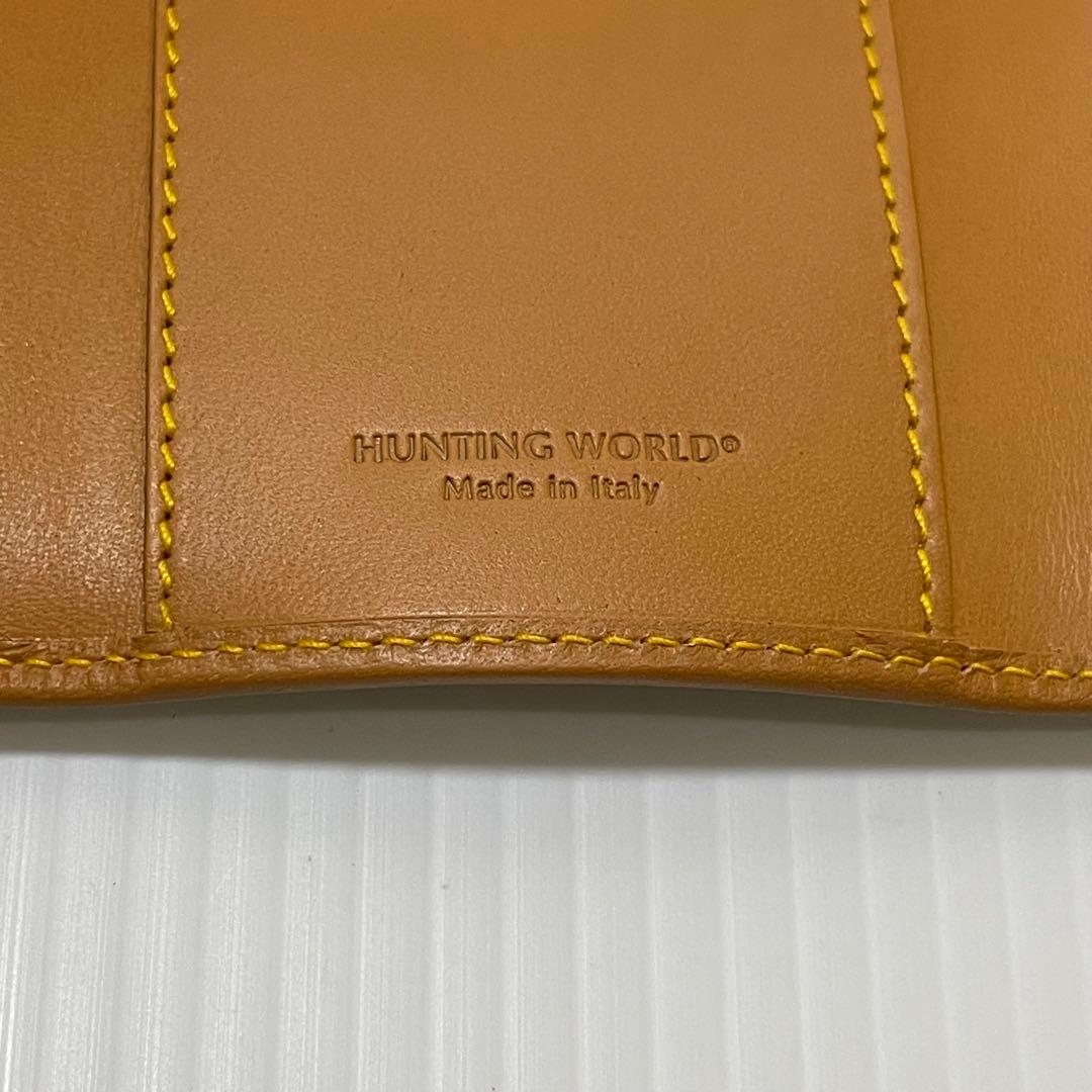 新品未使用【HUNTING WORLD】 バチュークロス 6連キーケース ブルー