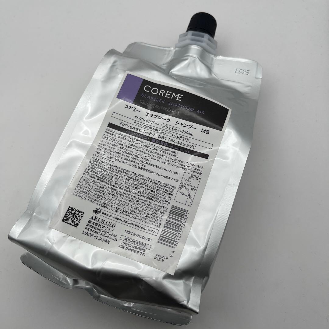 COREME コアミー エラプシーク シャンプー MS 1000ml - メルカリ