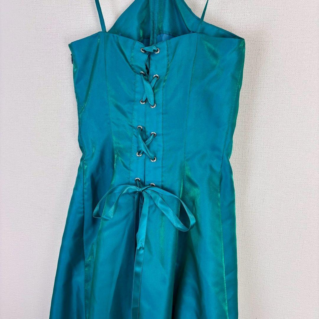 ▼ジュネビビアン【M】ロングドレス パーティー キャミソールタイプ 日本製