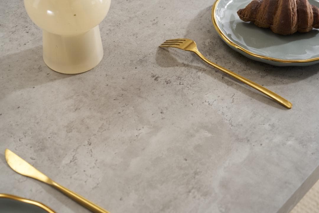 新登場！4人掛け テーブル＆チェア4脚 オシャレ北欧風 幅110 GRAY