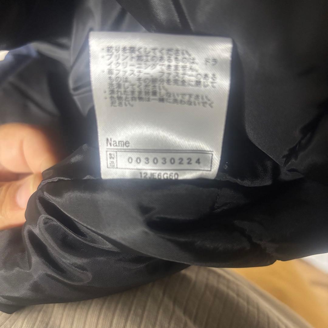 【ミズノ】新品タグ付 中綿ベンチコート ロング ネイビー 12JE6G60 刺繍