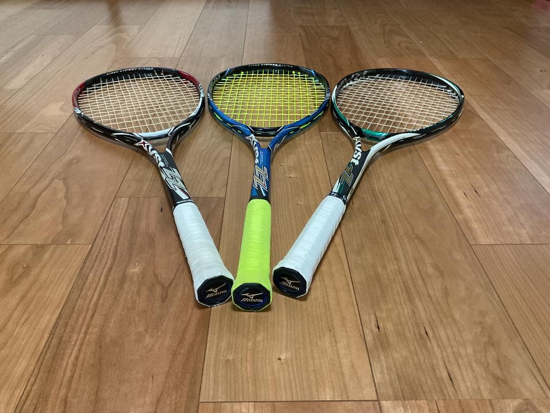 ミズノ（MIZUNO） ソフトテニス ラケット XYST ZZ　3本セット