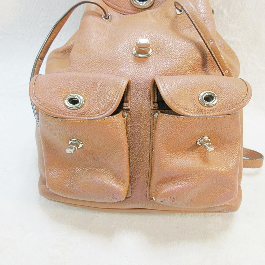 ✨美品✨コーチ COACH オールレザー リュック・デイパック ブラウン