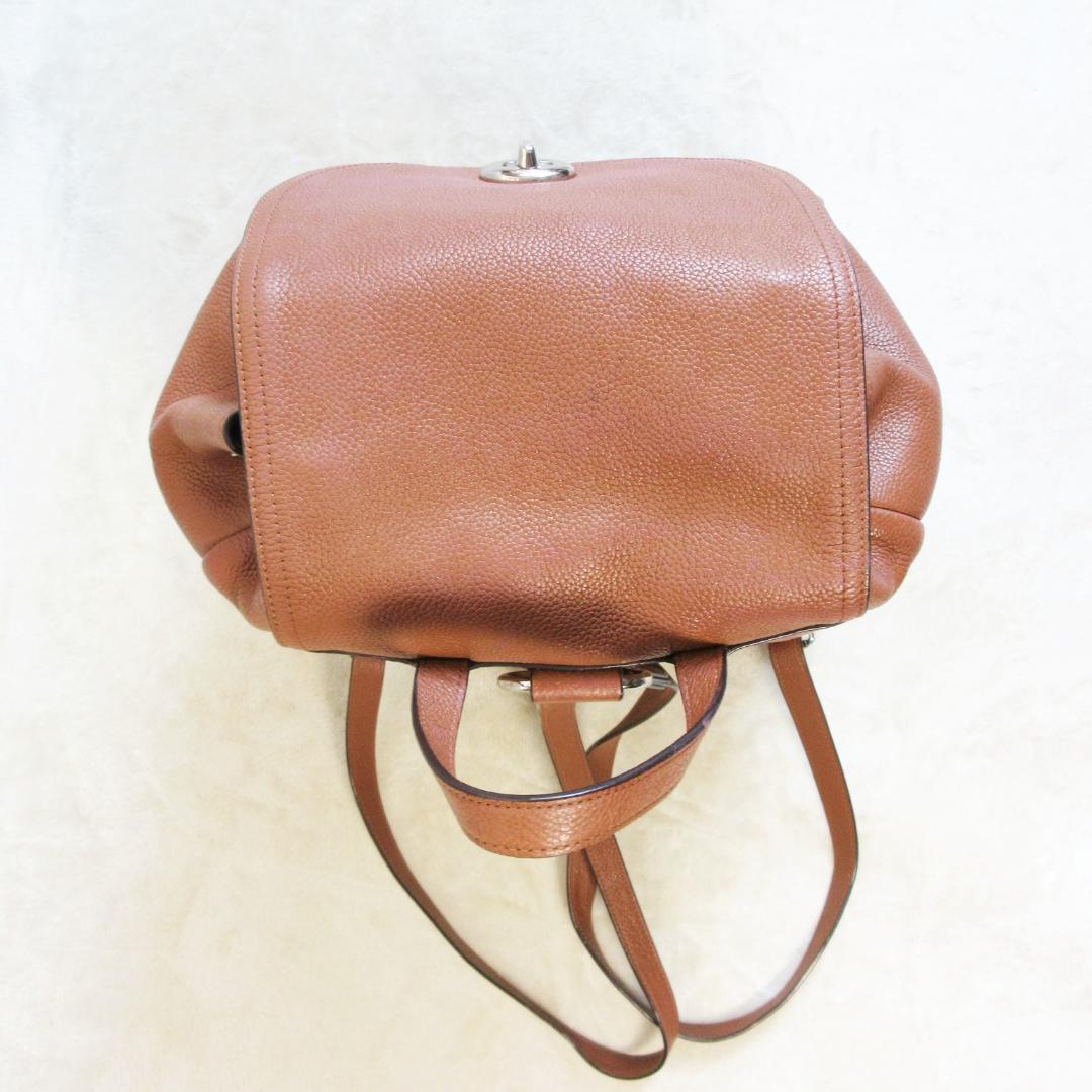 ✨美品✨コーチ COACH オールレザー リュック・デイパック ブラウン